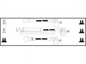STANDARD 73031 uždegimo laido komplektas 
 Kibirkšties / kaitinamasis uždegimas -> Uždegimo laidai/jungtys
12 82 046, 12 82 066, 12 82 084