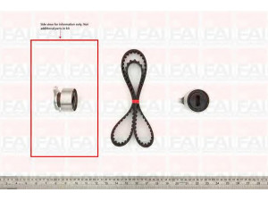 FAI AutoParts TBK205 paskirstymo diržo komplektas