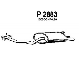 FENNO P2883 galinis duslintuvas 
 Išmetimo sistema -> Duslintuvas
18030-SN7A30