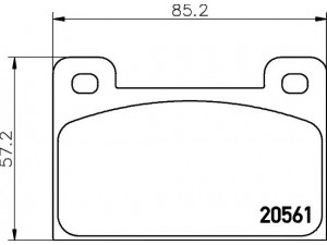 HELLA PAGID 8DB 355 005-761 stabdžių trinkelių rinkinys, diskinis stabdys 
 Techninės priežiūros dalys -> Papildomas remontas
114430281, 114430281, 114430281
