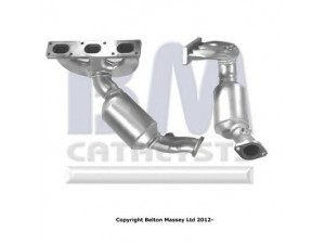 BM CATALYSTS BM91628H katalizatoriaus keitiklis 
 Išmetimo sistema -> Katalizatoriaus keitiklis
11627503936