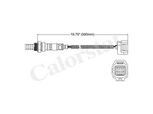 CALORSTAT by Vernet LS140707 lambda jutiklis 
 Variklis -> Variklio elektra
C2C22679