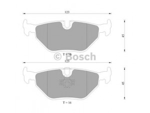 BOSCH 0 986 AB4 693 stabdžių trinkelių rinkinys, diskinis stabdys 
 Techninės priežiūros dalys -> Papildomas remontas
34 21 1 164 499, 34 21 1 164 501