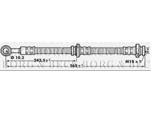 BORG & BECK BBH7141 stabdžių žarnelė 
 Stabdžių sistema -> Stabdžių žarnelės
46211-BN80B, 462115M316, 46211BN80B