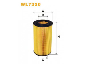 WIX FILTERS WL7320 alyvos filtras 
 Techninės priežiūros dalys -> Techninės priežiūros intervalai
1371199, 1421704, 6G9N6744BA, 6M5G6744AA