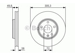 BOSCH 0 986 479 R93 stabdžių diskas 
 Dviratė transporto priemonės -> Stabdžių sistema -> Stabdžių diskai / priedai
40206 00QAF, 40206 00QAG, 91159915