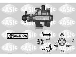 SASIC 7074006 hidraulinis siurblys, vairo sistema 
 Vairavimas -> Vairo pavara/siurblys
7700840106
