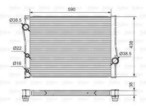 VALEO 701549 radiatorius, variklio aušinimas 
 Aušinimo sistema -> Radiatorius/alyvos aušintuvas -> Radiatorius/dalys
17 11 7 533 472, 17117533472