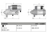 DENSO DSN966 starteris
3935200, 3957595, 3935200, 3957595