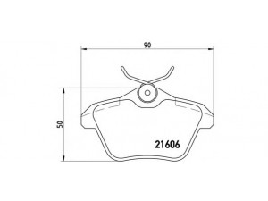 BREMBO P 23 067 stabdžių trinkelių rinkinys, diskinis stabdys 
 Techninės priežiūros dalys -> Papildomas remontas
71712910, 71752987, 9945775, 9946568