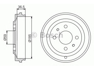 BOSCH 0 986 477 161 stabdžių būgnas 
 Stabdžių sistema -> Būgninis stabdys -> Stabdžių būgnas
5923606