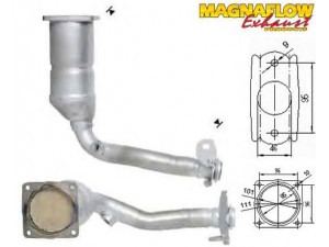 MAGNAFLOW 76013 katalizatoriaus keitiklis 
 Išmetimo sistema -> Katalizatoriaus keitiklis
1731HF, 1731R3