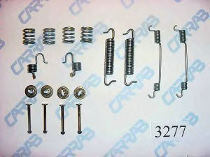 CARRAB BRAKE PARTS 3277 priedų komplektas, stabdžių trinkelės 
 Stabdžių sistema -> Būgninis stabdys -> Dalys/priedai