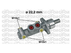 CIFAM 202-290 pagrindinis cilindras, stabdžiai 
 Stabdžių sistema -> Pagrindinis stabdžių cilindras
46741476, 9948586, 46741476, 9948586