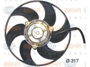 HELLA 8EW 351 044-151 ventiliatorius, radiatoriaus 
 Aušinimo sistema -> Oro aušinimas
1253.68, 1253.69, 1253.62
