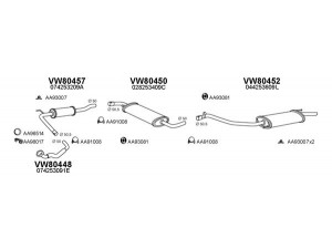 VENEPORTE 800256 išmetimo sistema 
 Išmetimo sistema -> Išmetimo sistema, visa