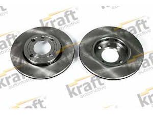 KRAFT AUTOMOTIVE 6040260 stabdžių diskas 
 Stabdžių sistema -> Diskinis stabdys -> Stabdžių diskas
6N0 615 301 C, 6N0 615 301 C, 6N0 615 301 F