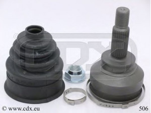 CDX 506 jungčių komplektas, kardaninis velenas 
 Ratų pavara -> Sujungimai/komplektas
8990574