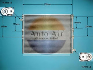 AUTO AIR GLOUCESTER 16-1023 kondensatorius, oro kondicionierius 
 Oro kondicionavimas -> Kondensatorius
8846135050