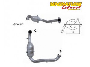 MAGNAFLOW 74815D katalizatoriaus keitiklis 
 Išmetimo sistema -> Katalizatoriaus keitiklis
Y6012050XE