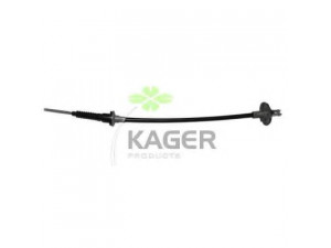 KAGER 19-2722 sankabos trosas 
 Dviratė transporto priemonės -> Kabeliai ir tachometro velenaai -> Sankabos trosas
2371050GB01