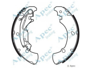 APEC braking SHU667 stabdžių trinkelė 
 Stabdžių sistema -> Būgninis stabdys -> Stabdžių įdėklas/ trinkelė
77362449, 77362929