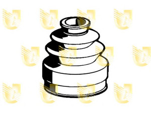 UNIGOM 300081 gofruotoji membrana, kardaninis velenas