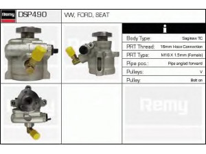 DELCO REMY DSP490 hidraulinis siurblys, vairo sistema 
 Vairavimas -> Vairo pavara/siurblys
037 145 157 DX, 1H0 422 155 D