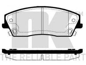 NK 229325 stabdžių trinkelių rinkinys, diskinis stabdys 
 Techninės priežiūros dalys -> Papildomas remontas
05142555AA, 05174001AA, 05174001AB