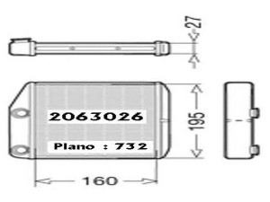 ORDONEZ 2063026 šilumokaitis, salono šildymas 
 Šildymas / vėdinimas -> Šilumokaitis
1618468, 55702423, 6448T3, 6448X8