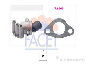 FACET 7.8107 termostatas, aušinimo skystis
5955266, 7628416, 7628417, 7630978