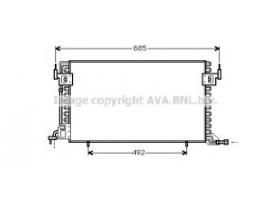 AVA QUALITY COOLING CN5100 kondensatorius, oro kondicionierius 
 Oro kondicionavimas -> Kondensatorius
6455Q9, 6455R0, 96189239, 96269251
