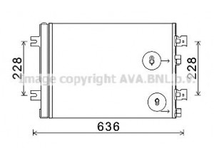AVA QUALITY COOLING RTA5467D kondensatorius, oro kondicionierius 
 Oro kondicionavimas -> Kondensatorius
8200741257, 8200741257