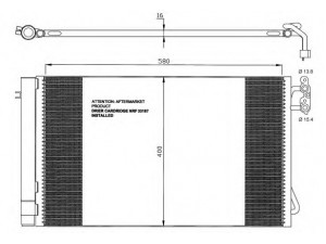 NRF 35743 kondensatorius, oro kondicionierius 
 Oro kondicionavimas -> Kondensatorius
64509169772, 64509169791, 64536930038