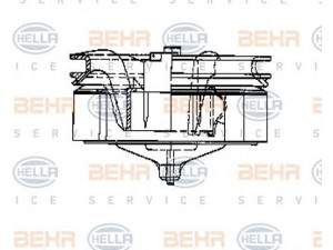 HELLA 8EW 009 158-021 vidaus pūtiklis 
 Šildymas / vėdinimas -> Orpūtė/dalys
1 575 579, 1 608 779, 1 625 760