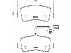 BREMBO P 68 063 stabdžių trinkelių rinkinys, diskinis stabdys 
 Techninės priežiūros dalys -> Papildomas remontas
4406000Q0H, 4406000Q0L, 4420066