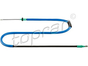 TOPRAN 700 923 trosas, stovėjimo stabdys 
 Stabdžių sistema -> Valdymo svirtys/trosai
8200 298 384, 8200 673 252