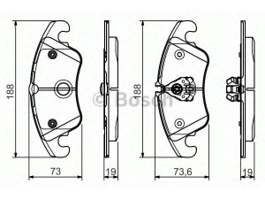 BOSCH 0 986 495 110 stabdžių trinkelių rinkinys, diskinis stabdys 
 Techninės priežiūros dalys -> Papildomas remontas
8K0 698 151 C, 8K0 698 151, 8K0 698 151 C