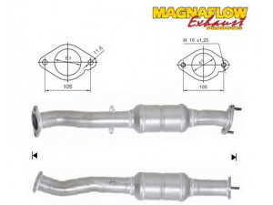 MAGNAFLOW 75616 katalizatoriaus keitiklis 
 Išmetimo sistema -> Katalizatoriaus keitiklis
200188H700, 200188H70A