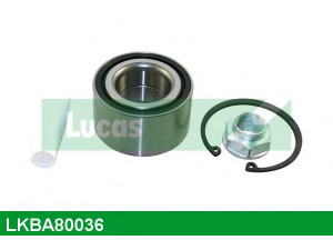 LUCAS ENGINE DRIVE LKBA80036 rato guolio komplektas 
 Ašies montavimas/vairavimo mechanizmas/ratai -> Rato stebulė/montavimas -> Rato guolis