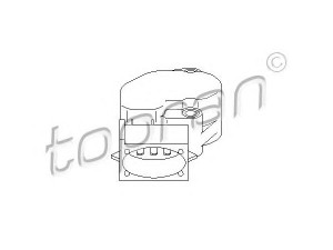 TOPRAN 302 665 jutiklis, droselio stūmoklis 
 Variklis -> Variklio elektra
1 001 591, 6 854 783, 95BF9B989DA