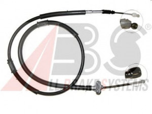 A.B.S. K12717 trosas, stovėjimo stabdys 
 Stabdžių sistema -> Valdymo svirtys/trosai
46430-29045