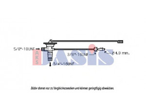 AKS DASIS 840008N išsiplėtimo vožtuvas, oro kondicionavimas 
 Oro kondicionavimas -> Vožtuvai
67033670