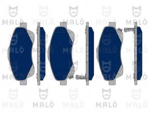 MAL? 1050239 stabdžių trinkelių rinkinys, diskinis stabdys 
 Techninės priežiūros dalys -> Papildomas remontas
0446505130, 0446505131, 0446505140