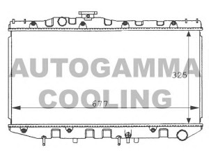 AUTOGAMMA 100990 radiatorius, variklio aušinimas 
 Aušinimo sistema -> Radiatorius/alyvos aušintuvas -> Radiatorius/dalys
1640074120, 1640074130, 1640074140