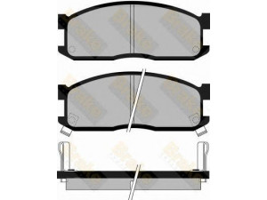 Brake ENGINEERING PA468 stabdžių trinkelių rinkinys, diskinis stabdys 
 Techninės priežiūros dalys -> Papildomas remontas
S23149280, S23149280A, S2YA3323Z