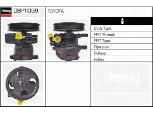 DELCO REMY DSP1059 hidraulinis siurblys, vairo sistema 
 Vairavimas -> Vairo pavara/siurblys