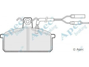 APEC braking PAD559 stabdžių trinkelių rinkinys, diskinis stabdys 
 Techninės priežiūros dalys -> Papildomas remontas
5892608