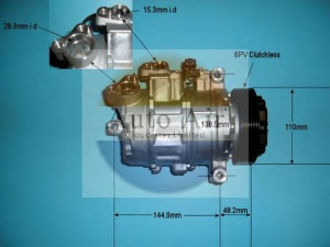 AUTO AIR GLOUCESTER 14-9751 kompresorius, oro kondicionierius 
 Oro kondicionavimas -> Kompresorius/dalys
64526987863
