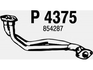 FENNO P4375 išleidimo kolektorius 
 Išmetimo sistema -> Išmetimo vamzdžiai
854287